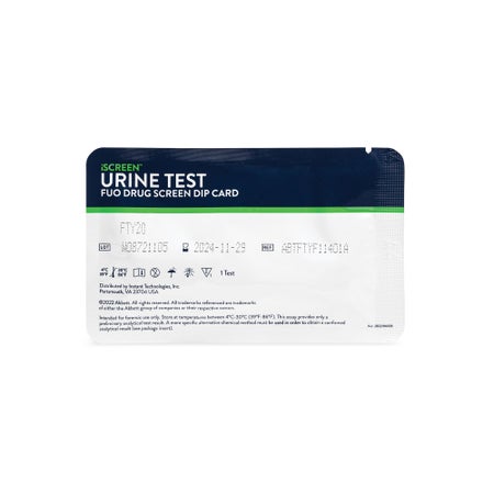 Drugs of Abuse Test Kit iScreen® COC, mAMP/MET, OPI, PCP, THC 25 Tests CLIA Non-Waived