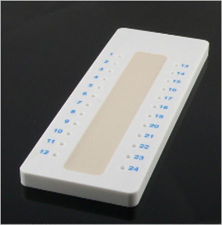 Capillary Tube Holding Tray 24 Place with Sigillum Wax Sealent For Microhematocrit Capillary Tubes