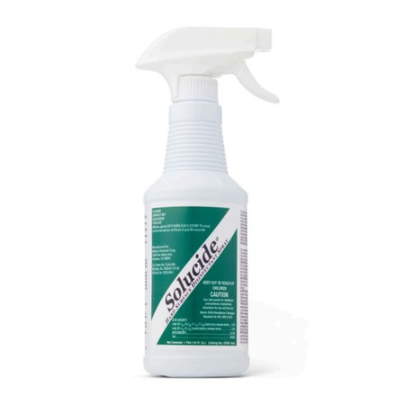 Surface Disinfectant Solucide® Quaternary Based Manual Pour Liquid 1 gal. Jug Lemon Scent NonSterile