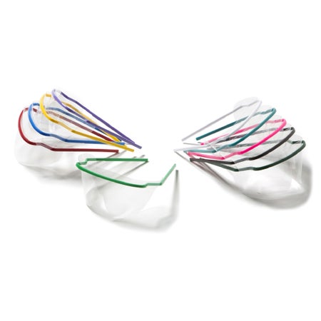 Safety Glasses SafeView Fit Over Uncoated Clear Tint Film Lens Assorted Frame Colors Over Ear One Size Fits Most