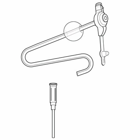 Low-Profile Jejunal Feeding Tube MIC-Key® 18 Fr. 2.7 cm Tube Silicone Sterile