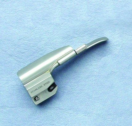 Laryngoscope Blade Satin™ Wisconsin Type Fiberoptic Light Infant NonSterile