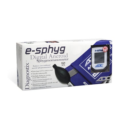 Manual Digital Blood Pressure Monitor E-sphyg™ Small Adult Cuff Nylon Cuff 19 - 27 cm Pocket Aneroid
