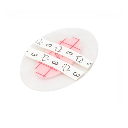 Foam Dressing PolyMem® Shapes® 2 X 3 Inch With Border Film Backing Adhesive Oval Sterile