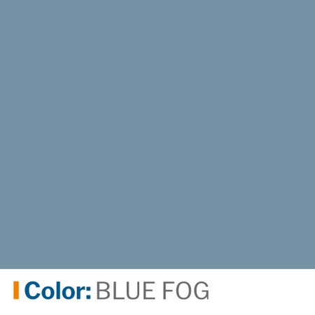 Side Chair McKesson Blue Fog Fixed Arms PolyFoam Upholstery 250 lbs. Weight Capacity