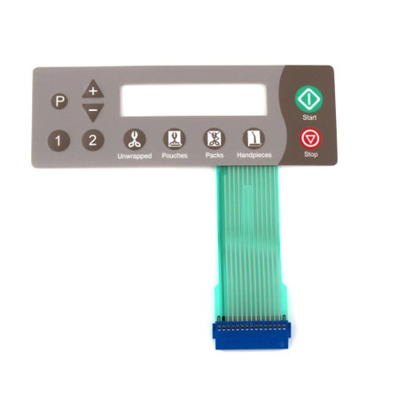 Membrane Switch For Ritter M9, M11, M9D, M11D Autoclaves and Sterilizers (Fits To Top Cover)