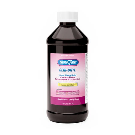Allergy Relief Geri-Care® 12.5 mg / 5 mL Strength Liquid 16 oz.