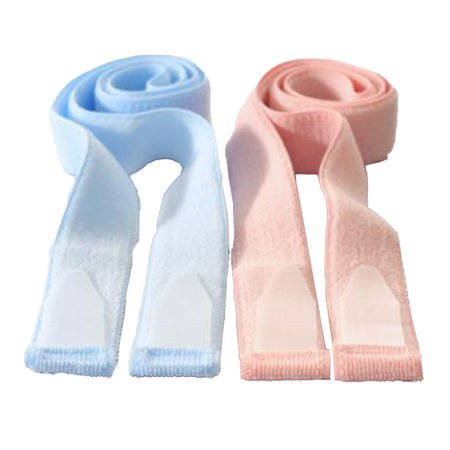 Fetal Monitor Belt Kerma Medical 1-1/2 X 42 Inch Hook and Loop Blue / Pink Fabric