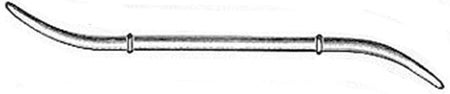 Uterine Dilator MeisterHand 15 Fr. / 16 Fr. Hank 11 Inch Length Stainless Steel NonSterile