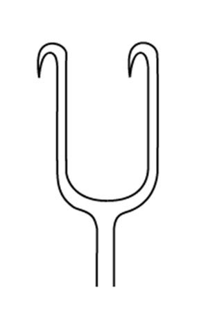 Skin Hook MeisterHand® Joseph 6-1/4 Inch Length Stainless Steel NonSterile Reusable