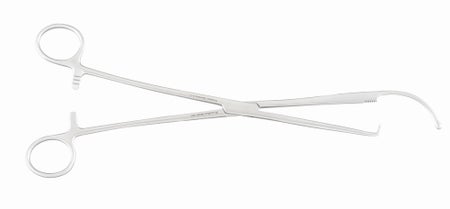 Tenaculum Forceps MeisterHand® Hulka 11 Inch Length OR / Surgical Grade German Stainless Steel NonSterile Locking Finger Ring Handle Straight 1 Prong Tip / 1 Probe Tip