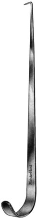 Tenaculum Hook MeisterHand® Jackson 5-3/4 Inch Length Stainless Steel NonSterile Reusable