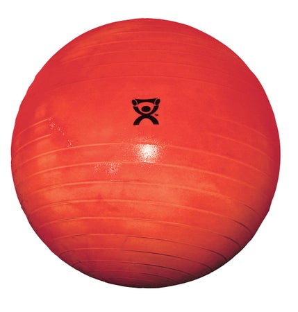 Inflatable Exercise Ball CanDo® Deluxe ABS Red