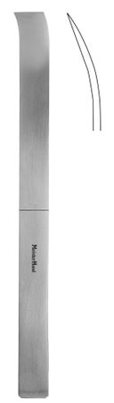 Osteotome MeisterHand® Lambotte 6 mm Width Curved Blade OR Grade Stainless Steel NonSterile 9 Inch Length