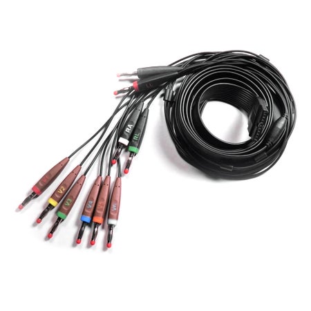 ECG Cable 3.5 M, 10 Lead, Snap Clip Adapter AT-110, ART-102, AT-10+ 10LEA