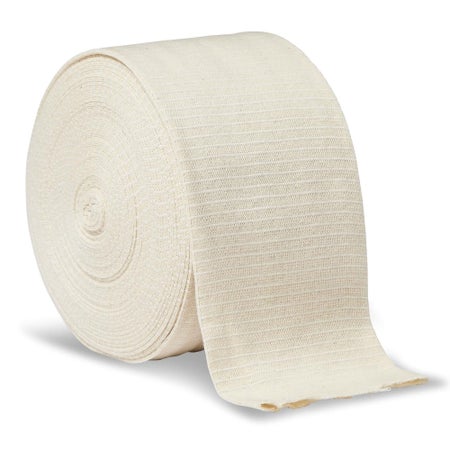 Elastic Tubular Support Bandage Medigrip 4 Inch X 11 Yard Large Knee / Thigh Pull On Tan NonSterile Size F Standard Compression