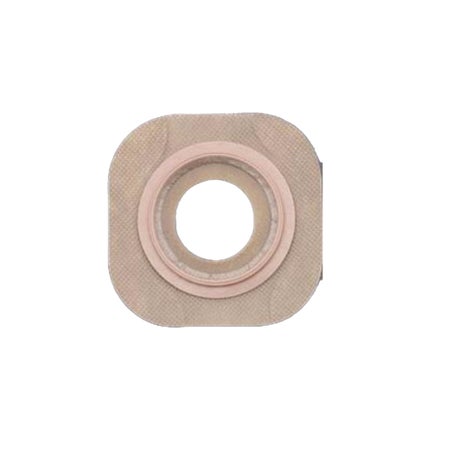 Ostomy Barrier New Image™ FlexWear™ Precut, Standard Wear Adhesive Tape 57 mm Flange Red Code System 1-3/4 Inch Opening