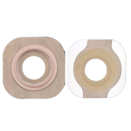 Ostomy Barrier New Image™ FlexWear™ Precut, Standard Wear Adhesive Tape 57 mm Flange Red Code System 1-3/4 Inch Opening