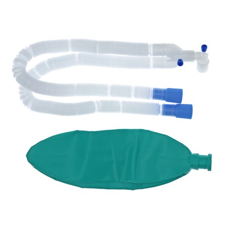 Anesthesia Breathing Circuit Vital Signs® Expandable Tube 90 Inch Tube Dual Limb Adult 3 Liter Bag Single Patient Use