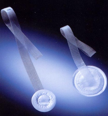 Ventral Hernia Repair Mesh Ventralex® Nonabsorbable Polypropylene Monofilament / ePTFE 3-1/5 Inch Diameter Circle White Sterile