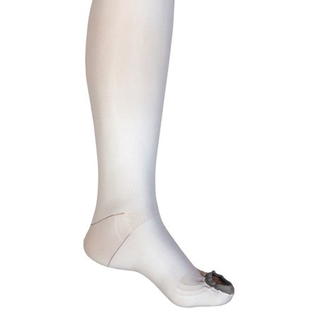 Anti-embolism Stocking UltraCARE® Knee High 2X-Large / Regular White Inspection Toe