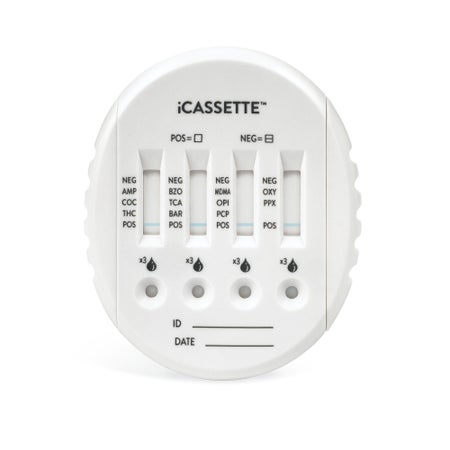 Drugs of Abuse Test Kit iCassette™ Cannabinoids (THC) 40 Tests CLIA Waived