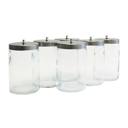 Sundry Jar Glass 4.25 X 7 Inch