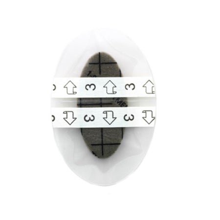 Silver Foam Dressing PolyMem® Shapes® 2 X 3 Inch Oval Sterile