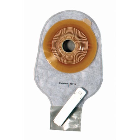 Colostomy Pouch Assura® One-Piece System Convex, Trim to Fit 3/4 to 1-3/4 Inch Stoma Drainable