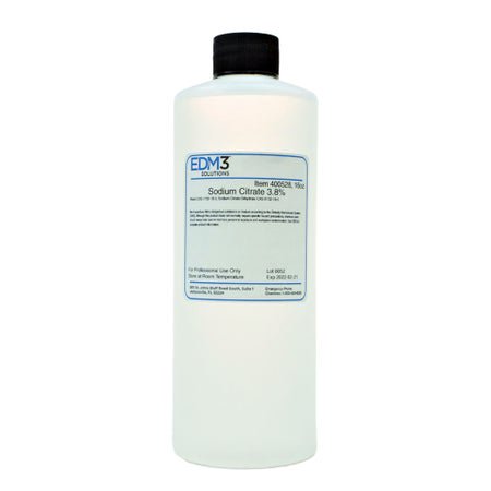Chemistry Reagent Sodium Citrate 3.8% 16 oz.