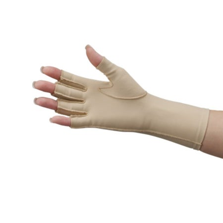 Compression Glove Open Finger Medium Over-the-Wrist Length Left Hand