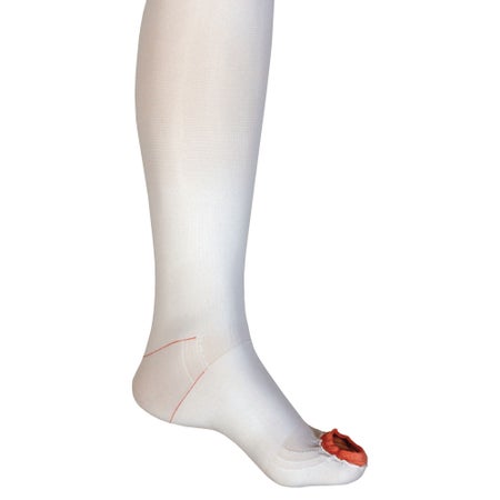Anti-embolism Stocking UltraCARE® Thigh High Medium / Regular White Inspection Toe