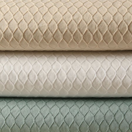Bedspread Gemstone 75 W X 110 L Inch 50% Cotton / 50% Polyester Ecru