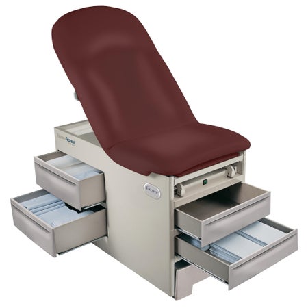 Exam Table with Storage Access™ Fixed Height 28 W X 57-2/7 to 71 L Inch Pneumatic Adjustable Backrest 500 lbs. Weight Capacity