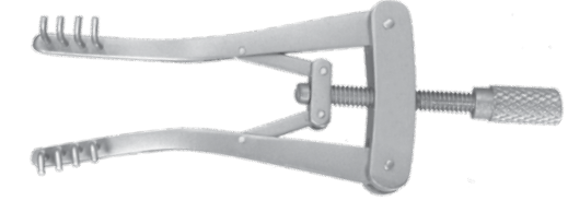 Retractor Padgett Instruments® Alm 4 Inch Length
