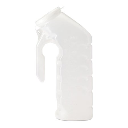 Male Urinal Supreme 32 oz. / 946 mL With Closure Single Patient Use