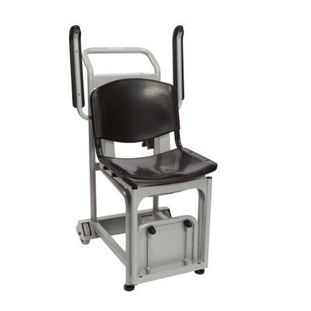 Chair Scale Health O Meter® LCD Display 600 lbs. / 272 kg Capacity Black / Gray AC Adapter / Battery Operated
