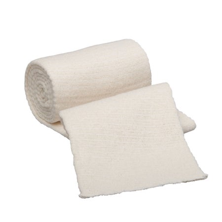 Elastic Tubular Support Bandage Tubigrip® 3-1/2 Inch X 11 Yard Large Elbow / Ankle / Medium Knee Pull On Natural NonSterile Size E Standard Compression