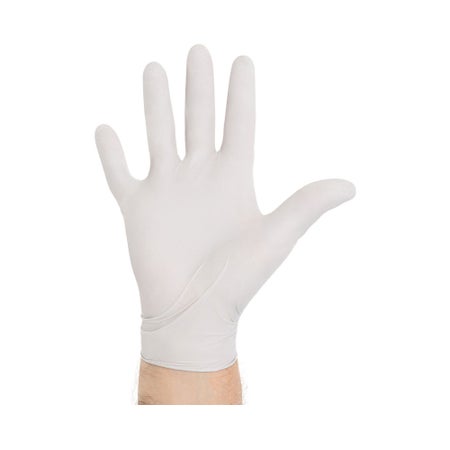 Exam Glove STERLING® Small 50 Pairs per Box Sterile Pair Nitrile Standard Cuff Length Textured Fingertips Gray Chemo Tested