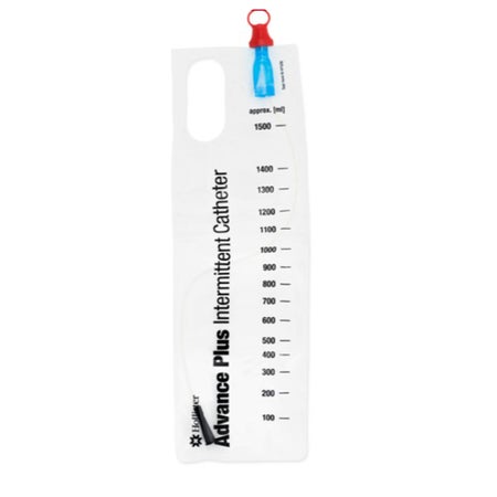 Intermittent Closed System Catheter Tray Advance Plus™ Straight Tip 16 Fr. Without Balloon PVC
