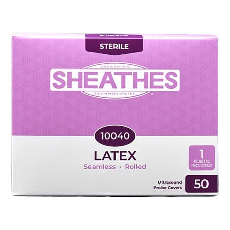 Ultrasound Probe Cover Kit Sheathes™ 1-1/4 X 8 Inch Plastic Sterile Rolled