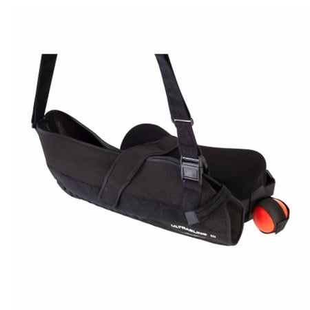 Sling with Abduction Pillow DonJoy® UltraSling® III Large Nylon / Mesh Fabric / Polyester / Polyurethane Foam / Terry Cloth Buckle Closure / Hook and Loop Strap Closure Left or Right Arm