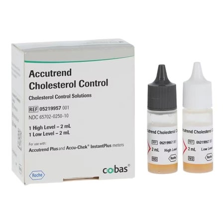 Cardiac / Lipids / General Chemistry Control Set Accutrend® Cholesterol 2 Levels