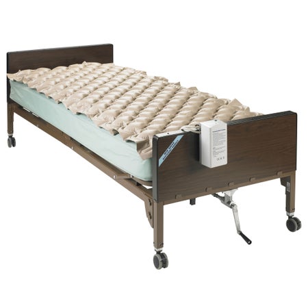 Variable Pressure Pump and Mattress Pad System Med-Aire® Pressure Redistribution 78 L X 34 W X 2-1/2 H Inch For Mattresses