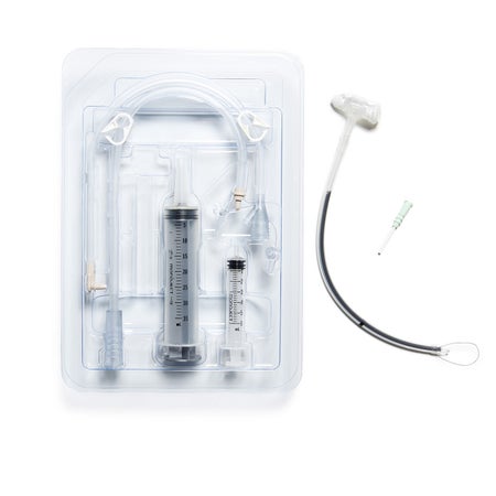 Low-Profile Transgastric-Jejunal Feeding Tube MIC-Key® 16 Fr. 3.5 cm Tube Silicone Sterile