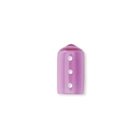 Instrument Tip Protecting Cap Disposable, 0.406 OD X 0.75 L Inch, Purple Tint With Vents, Radiopaque