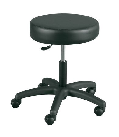 Exam Stool Without Backrest Gas Lift Height Adjustment 5 Casters Burgundy