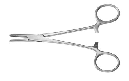 Wire Twister Forceps Padgett® 5-1/2 Inch Length OR / Surgical Grade Stainless Steel NonSterile Locking Finger Ring Handle Straight Blunt Serrated Tips