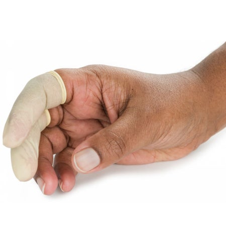 Finger Cot Grafco® X-Large 2-3/4 Inch Length Powder Free Latex NonSterile