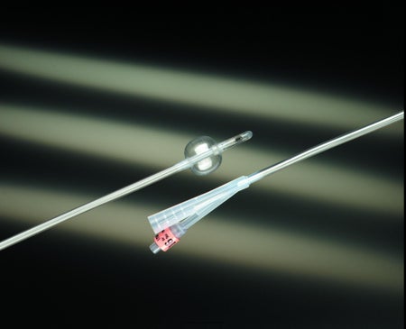 Foley Catheter Lubri-Sil™ 2-Way Council Tip 5 cc Balloon 16 Fr. Hydrogel Coated Silicone
